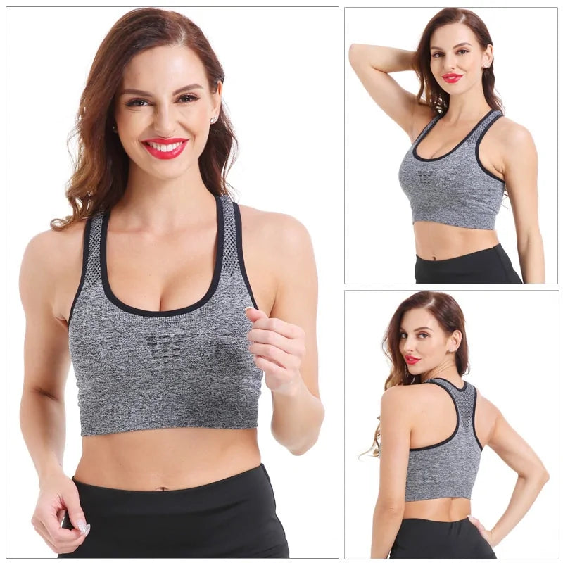 High Impact Seamless Sports Bra for Women's Workout